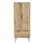 Armoire-penderie, armoire à un tiroir et deux portes