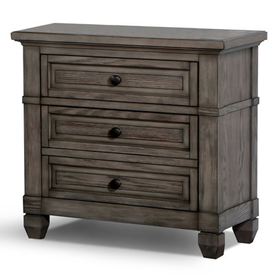Wilniya 3-Drawer Nightstand