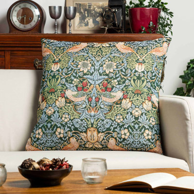 Floral Green Cushion
