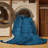Machine Washable Solid Blue Area Rug-338556809