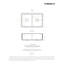 FarmhausQuatro 33" x 20" Double Bowl Front Apron Fireclay Sink-93327029