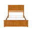 Lit à sommier en bois massif Amear avec pied de lit assorti-1632859720-1632859721