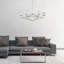Lustre en globe 6 lumières Eastbourne 