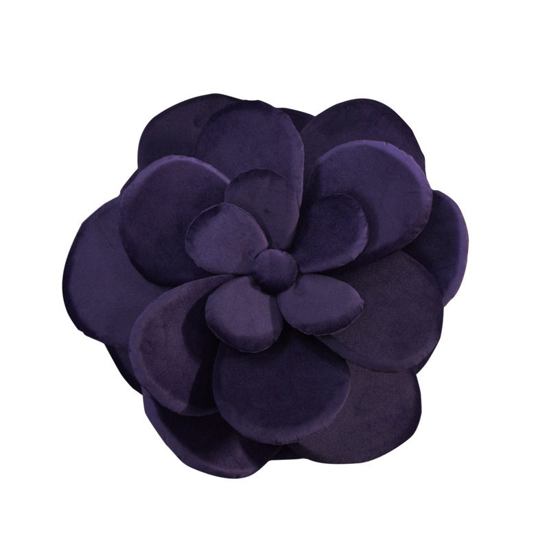 Solid + Manufactured Wood Accent Stool, Violet