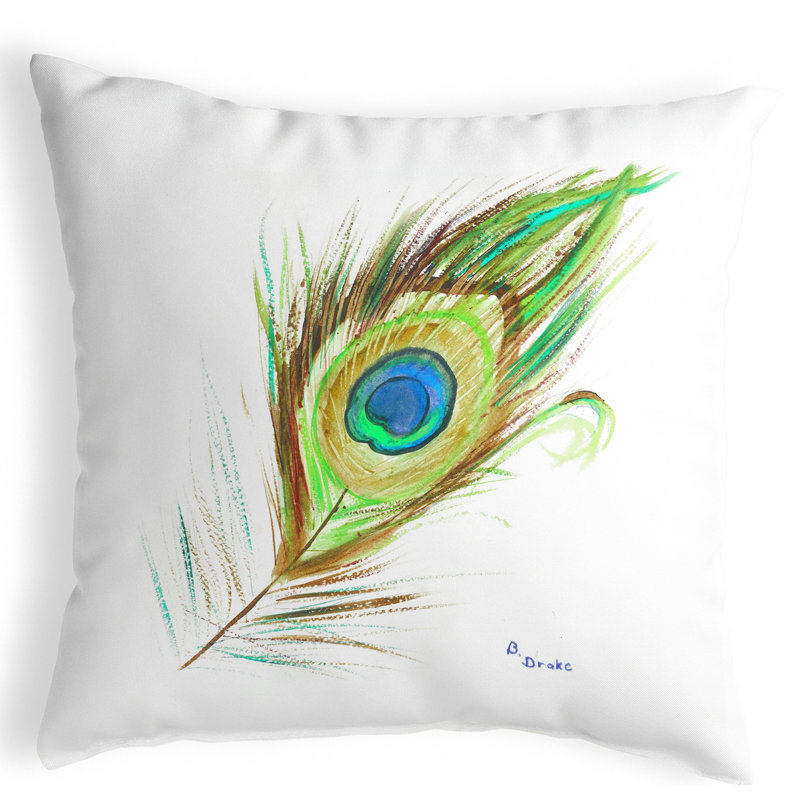 Outdoor Reversible Throw Pillow