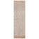 Alderman Natural Fiber Hand Loomed Jute/Cotton Geometric Rug in Silver