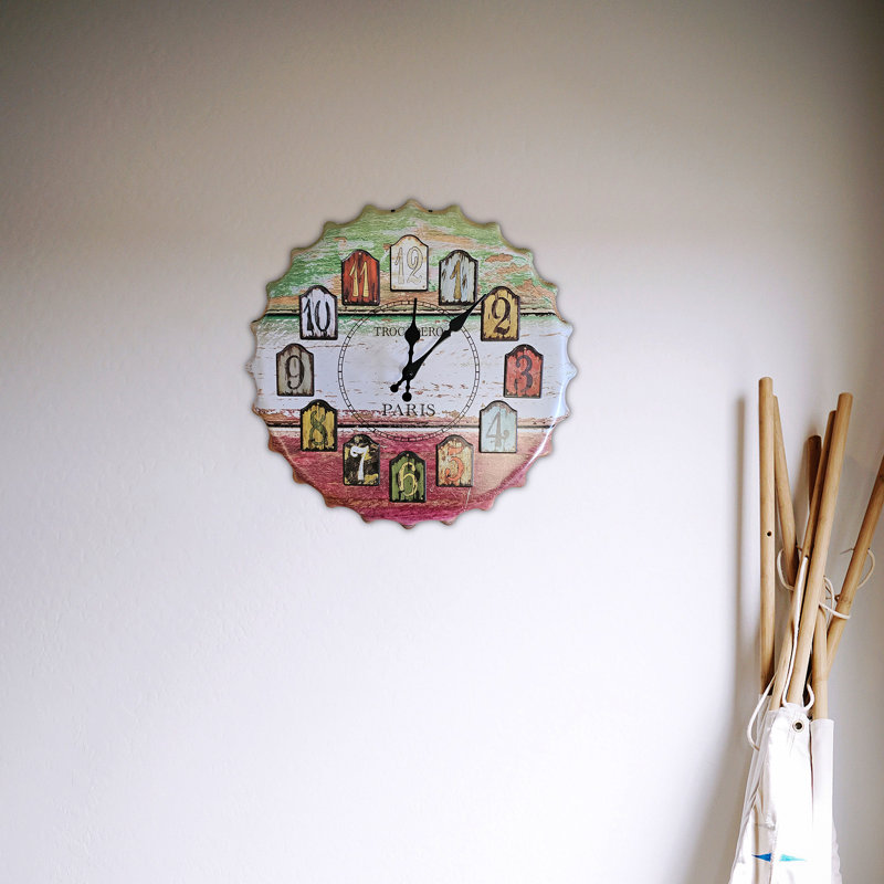 Ambridge Metal Wall Clock