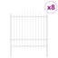 175 cm H Steel Fence Panels Fencing-121122419