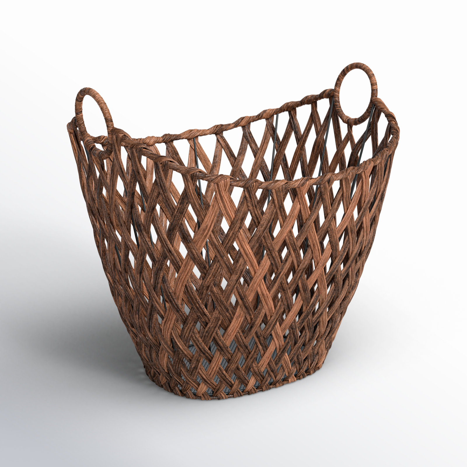 Venora Handwoven Rattan Storage Basket