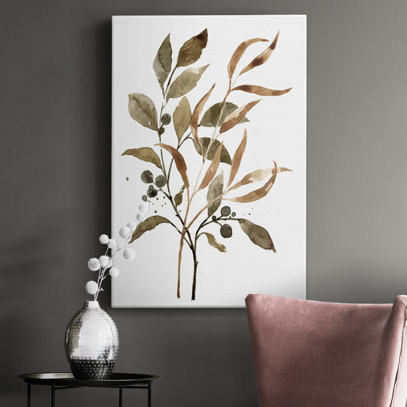«Presered Autumn Leaes», impression sur toile tendue, L 12 po x H 18 po