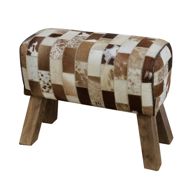 Leather Ottoman