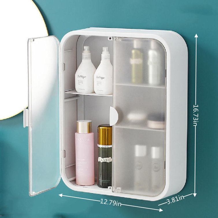 Kanja Makeup Organizer Rebrilliant Finish: White