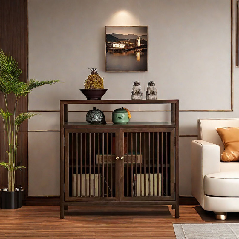 Simple Zen Two Door Accent Cabinet
