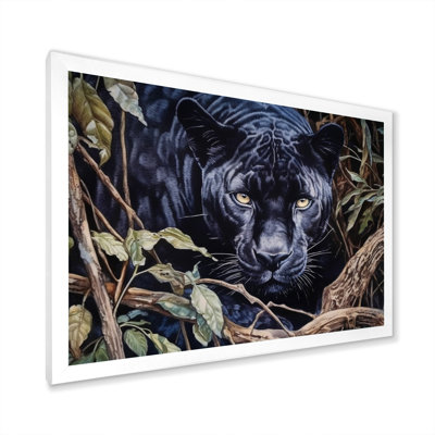 Panther's Gaze II - imprimé