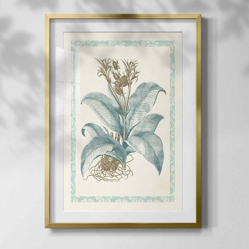 «Dream House I», reproduction encadrée, Blanc, Papier avec cadre doré