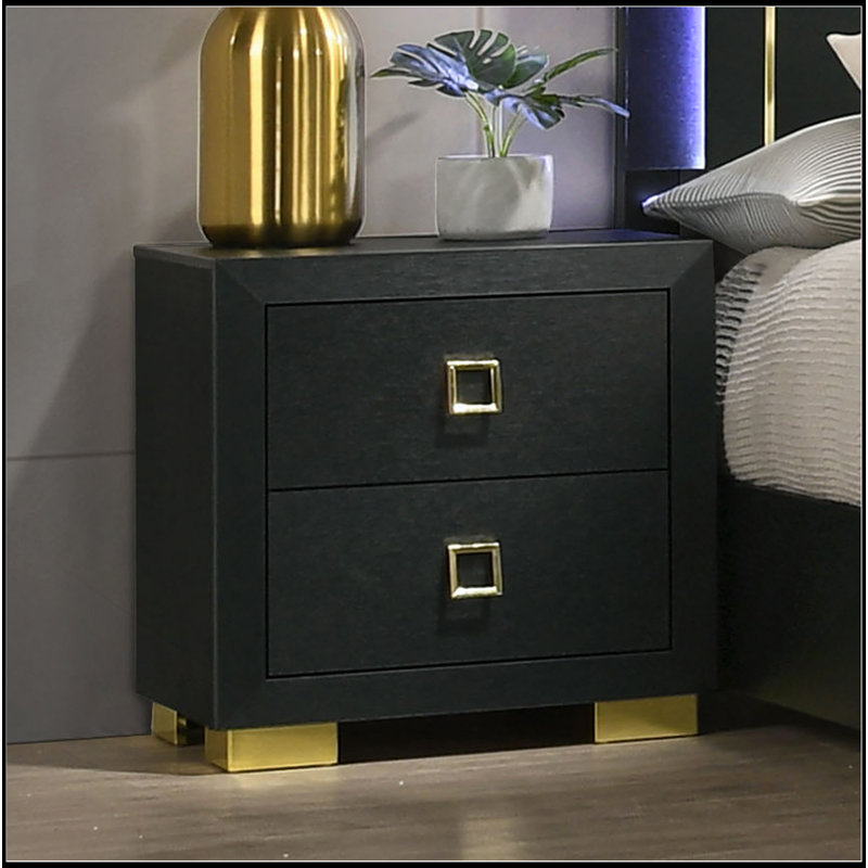 Magnifique table de chevet carrée 1pc