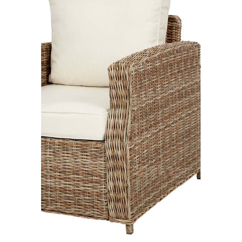 Grietje Wicker Outdoor Lounge Chair