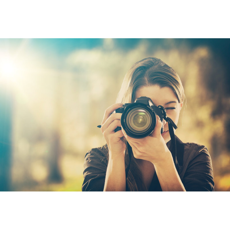 Portrait Of A Photographer 1 Piece Wrapped Canvas Wall Art, 51cm H x 76cm W x 3.8cm D