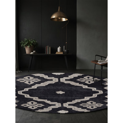 Tapis mauve soyeux et moelleux