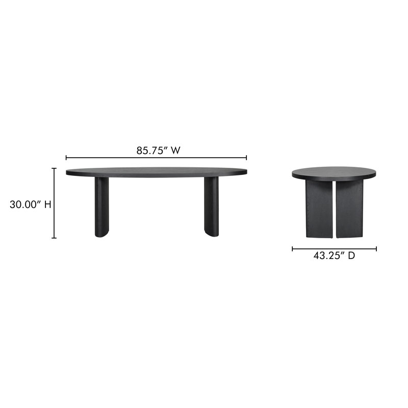 William Oval Dining Table