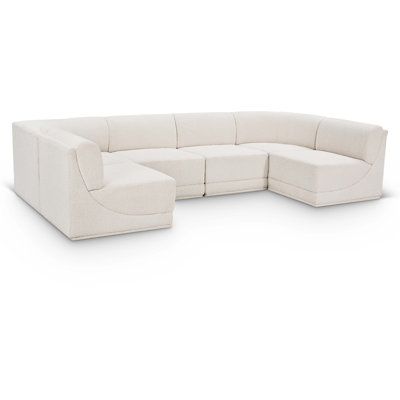 Ollie 6 - Piece Upholstered Sectional