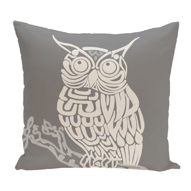 Outdoor Square Pillow Cover & Insert, Blue