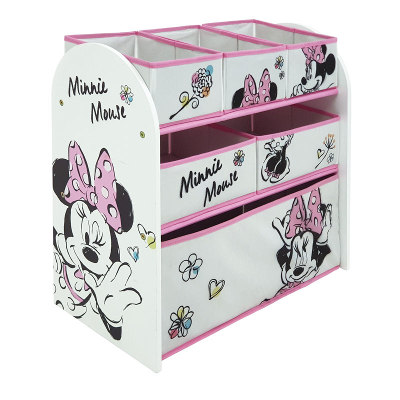 Minnie Mouse Classic Wooden Toy Organiser