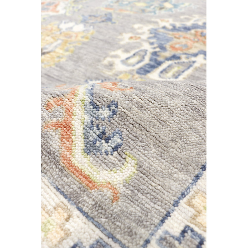 Oushak Hand Knotted Wool Oriental Indoor Rug