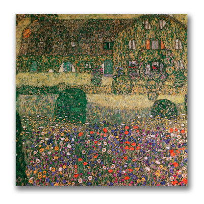 " Country House " by Gustav Klimt