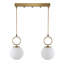 Luminaire suspendu pour îlot de cuisine 1 lumière Caldwell-1885679575