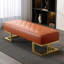 Banc rembourré gris-112214445