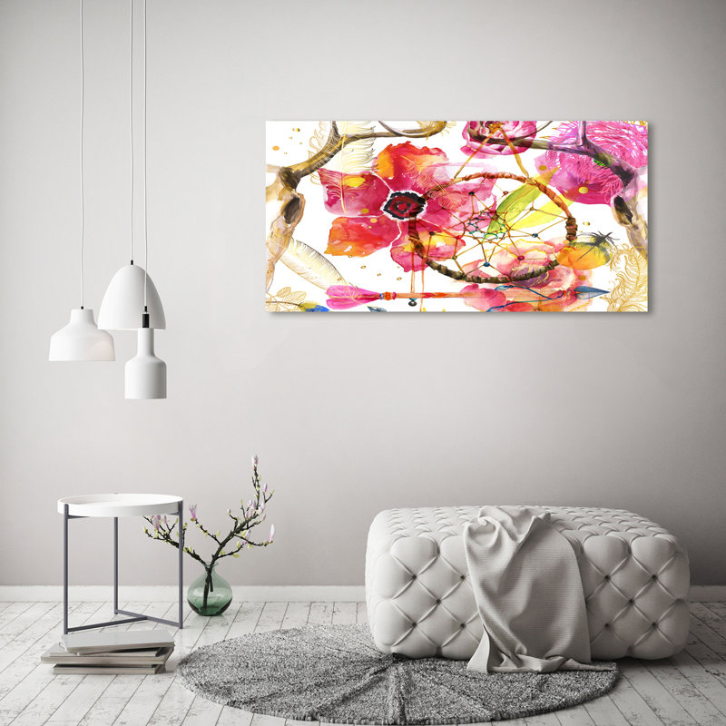Floral Pattern - Wrapped Canvas Print