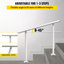 Rampe d'escalier d'extérieur en aluminium pour 3/4 marches VEVOR-62399763-62399765