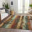 Machine Washable Indoor/Outdoor Xhevrie Wheat Rug-1497820169