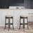 30" Bar Stool,  Finish Fabric Seat-999484681