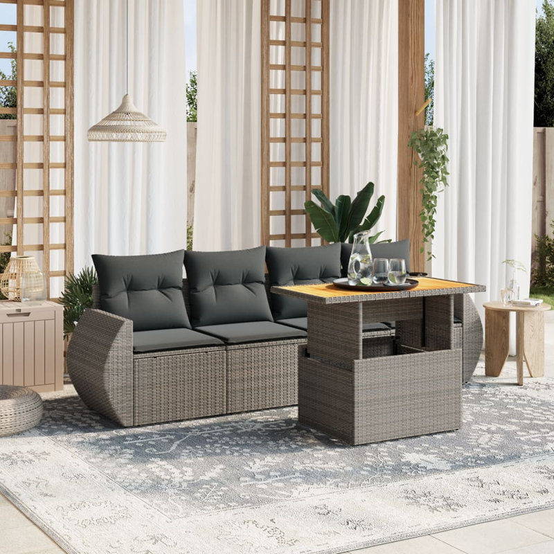Ensemble de canapé de jardin Vidaxl