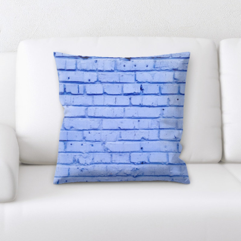 Microsuede Reversible Throw Pillow