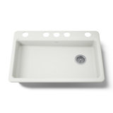 Riverby® 33" L x 22" W Undermount Single Bowl Kitchen Sink