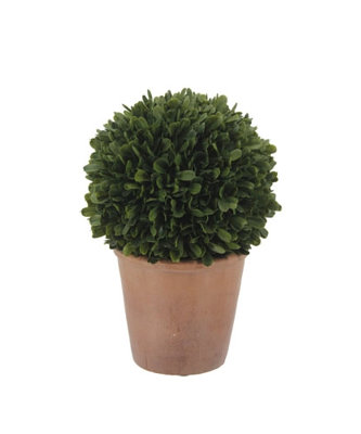 Faux Boxwood Topiary