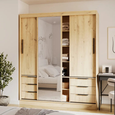 Manufactured Wood Wardrobe