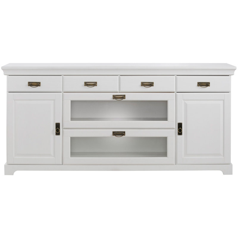 Staats 180cm Solid Wood Sideboard, White