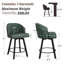 Tabouret de comptoir pivotant 25,98 po Drish