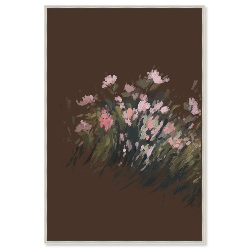 Secret Garden II Print by Oliver Gal, 25"H x 37"W, Silver Floater Frame