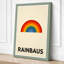 Rainbaus Modernist Geometric - Wrapped Canvas-1059893451-1059893495