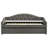 Grey Upholstered Twin Daybed With Trundle