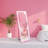 Barbie RGB Full Length Makeup Mirror with Integrated Strip RGB LED Light, Soft-Touch Sensor Switch
