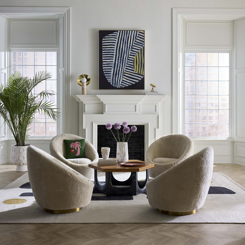 Ether Swivel Armchair