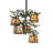 29" Wide 5 Light Chandelier