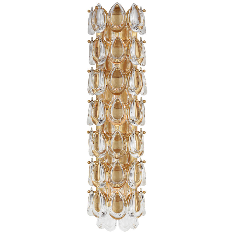 AERIN Liscia 22" Sconce, Gild