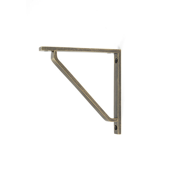 Barton Shelf Bracket, 15cm H x 5.9cm W x 1.5cm D, Matt Black